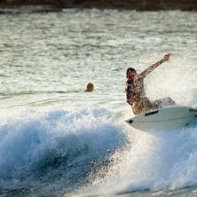 Foto: Daniel Nordholm. &Aring;kare: Ok&auml;nd surfare.
