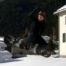 Sl&auml;nten utanf&ouml;r huset var kanon om man inte orka. Foto: Martin (Furre). &Aring;kare: Jag.