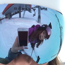 En av m&aring;nga roliga skiddagar i &Aring;re med v&auml;nner..