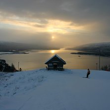 endelig sn&oslash;!. Foto: Sindre Holdahl. &Aring;kare: Ukjent.