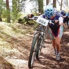 jag p&aring; finmarksturen , typ 04. Foto: Viktor Larsson. &Aring;kare: Jennie Bj&ouml;rk.