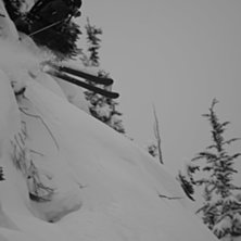 Till jul fick jag den b&auml;sta julklappen, massa sn�. Foto: Per Nyberg. &Aring;kare: Erik Rasmusson.