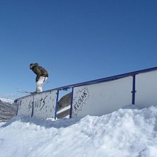 12 meters rail i Stryn. Foto: j.bode&acute;n. &Aring;kare: heda.