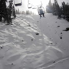 Den lilla 2-stolen i Arapahoe Basin 2012..