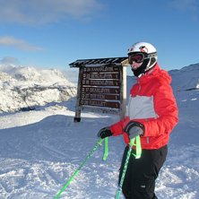 Lisa laddar f&ouml;r ett super &aring;k........ Foto: Pierre Andihn. &Aring;kare: Elisabeth Stading (Min sambo).