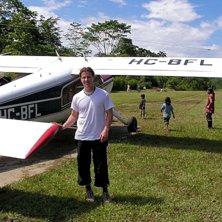 4 dagar i Amazonas. &Aring;kare: Helio Courier.