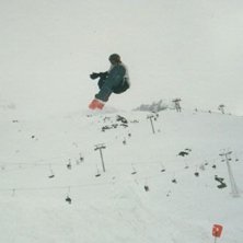 halfpipen p&aring; Grand Montets, Chamonix. Foto: Niklas Pettersson. &Aring;kare: Christian Pettersson.