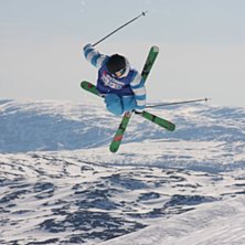 Bilder ifr&aring;n dagens SM Big Air 2009 ifr&aring;n &Aring;re! . Foto: Petter Persson. &Aring;kare: Jesper Tj&auml;der.