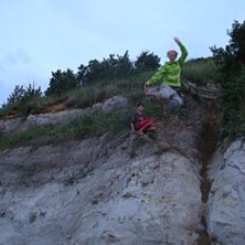 Ett as skoj st&auml;lle! :) hoppa &auml; asem :). Foto: Fredrik. &Aring;kare: Jag.