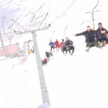 Tompa och Uzi i tusenmetern n&auml;r jag jobbade. R&auml;t. Foto: Erik Lindqvist. &Aring;kare: Tompa, Uzi.