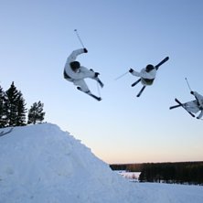 En soft s&ouml;ndag i M&aring;ttsund, tobbe skjuter.. Foto: Tobias Sundqvist. &Aring;kare: David Lundin.