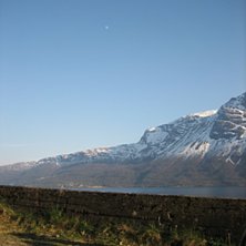 En helt underbar kv&auml;ll vid fjorden. Foto: Emma Karvonen.