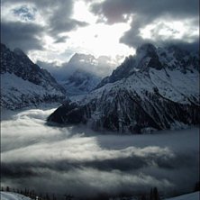 En vacker eftermiddag i Flegere.... Foto: Carolin Holmqvist. &Aring;kare: Carro.