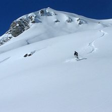 Ovanf&ouml;r Champagny. Foto: Daniel Salomonsson. &Aring;kare: Magnus Andersson.