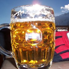 After-ski... :-). Foto: Andreas Peterson. &Aring;kare: Stella Artois.