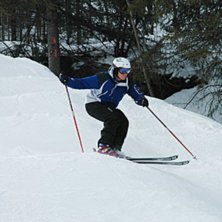 Ripping it in the puckelpist. Foto: Magnus Freden. &Aring;kare: Jag.