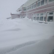 Sn&ouml;storm i 3 dagar! Nu j&auml;vlar!. Foto: P&auml;lle Hedman.