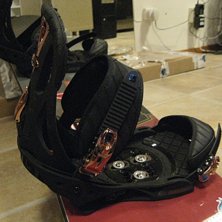 Burton Misson Matte Black/Copper 2007. Foto: Sajmon.