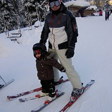 S&aring;dan far, s&aring;dan son.. Foto: Maria Wallin. &Aring;kare: Linus Persson &amp;amp; Theodor Wallin.