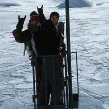 Ful liten sjuk lift. Foto: Erik Nilsson. &Aring;kare: Danne &amp;amp; Peppe.