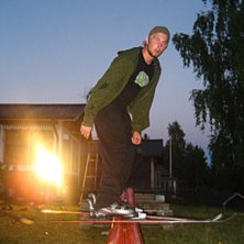 liten sommarrailsession hemma... Foto: Linus Wernerson. &Aring;kare: Fredrik Malmsten.