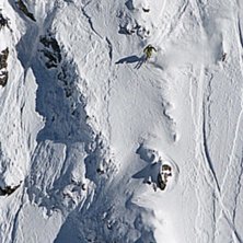 Det gick ruskigt fort nedf&ouml;r. Hade kameran p&aring; se. Foto: Anders Carlsson.