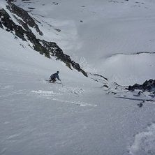 Ungef&auml;r mitt i skid&aring;ket.. Foto: Mattias Skantz.