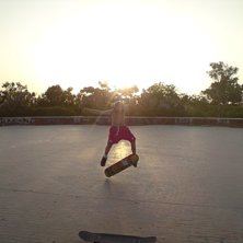 Kickflip. Foto: Albin. &Aring;kare: Axel.