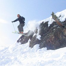Tyv&auml;rr d&aring;ligt med drop i denna annars mysiga ski. &Aring;kare: CJ Ald&eacute;n.