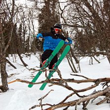 k&ouml;rde n&aring;gra varv i &Ouml;straravien och s&aring; hittade . Foto: Valter Olsson. &Aring;kare: Elov Olsson.