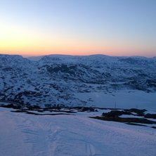Midnatts &aring;k gr&auml;nsen.