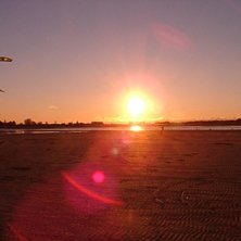 K&ouml;rde solig och h&auml;rlig kite-session med mountain. Foto: David Grahn. &Aring;kare: Nils Bonde.