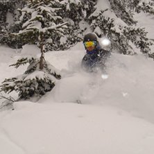 Lagom bra skogs&aring;kning under Galtzig kabinen.. Foto: Niclas Andersson. &Aring;kare: Anders Carlssom.