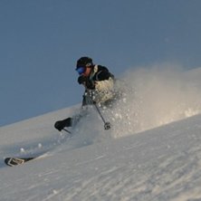 Fj&auml;derl&auml;tt pudersn&ouml;..... Foto: Erik Edler. &Aring;kare: Daniel Andreou.