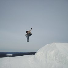 Siktar mot landningen.. typ? ^^. Foto: Bruce McLean. &Aring;kare: Niklas Billing.