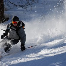 H&auml;r hade vi tur och tr&auml;ffade p&aring; en liten fl&auml;ck. Foto: Christopher Adermark. &Aring;kare: Magnus Forssell.