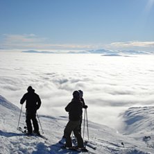 Ovanf&ouml;r &ouml;stra ravin i &Aring;re. Foto: Jenny Lidin. &Aring;kare: Andreas Lundberg, Erik Andersson, ok&auml;nd.