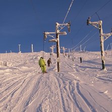 liften upp mot toppen. vinterk&auml;nsla?:). Foto: Jesper Olsson (me). &Aring;kare: wille Falk.