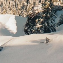 Underbar skogsskid&aring;kning med stora stenar att l&auml;. Foto: Dagge. &Aring;kare: Dala.