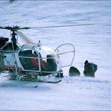helikopter, alagna. Foto: David Elmfeldt. &Aring;kare: ok&auml;nda.