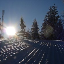 En fin morgon p&aring; toppen och en gammal hederlig Ra. Foto: Kalle Hansols. &Aring;kare: Kalle Hansols.
