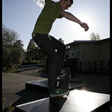 Rille, Jonte &amp;amp; Jag k&ouml;rde lite. Soft dag.. Foto: Kristoffer Byreus. &Aring;kare: Richard.