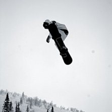 Sn&ouml;ig dag p&aring; dundret. . Foto: Timmy Kristoffersson. &Aring;kare: Erik Pavasson.