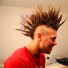 S&aring; har man testat det ocks&aring;.. Foto: Adrian Helly-Hansen. &Aring;kare: Viktor Roos.