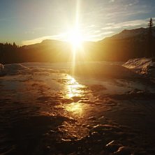 Dessverre stengt i helgen
Varmegradene jobbet imot.