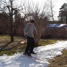 skidor - rail. Foto: Stefan Str&ouml;m. &Aring;kare: jag.