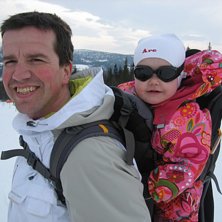 Foto: j borgudd. &Aring;kare: Pappa och Leia.