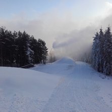Hele anlegget &aring;pner l&oslash;rdag
Vi lager sn&oslash; for ful.