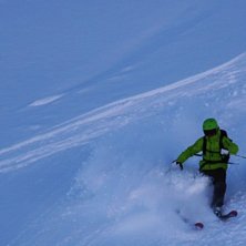 En puder dag of&ouml;rgl&ouml;mlig.. Foto: anders johansson. &Aring;kare: jesper johansson.