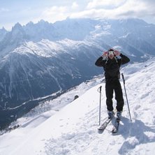 Redo.f&ouml;r.en.hike.till.baksidan.av.
Flegere. Foto: Lawrie. &Aring;kare: j.sturesson.
